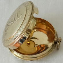 Solid silver gilt French Communion Pyx